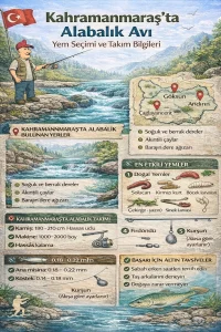 Kahramanmaraş’ta Alabalık Avı