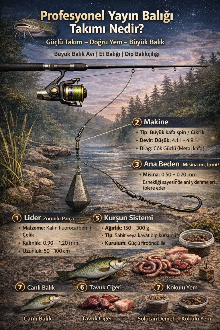 Profesyonel Yayın Balığı Takımı Nedir?